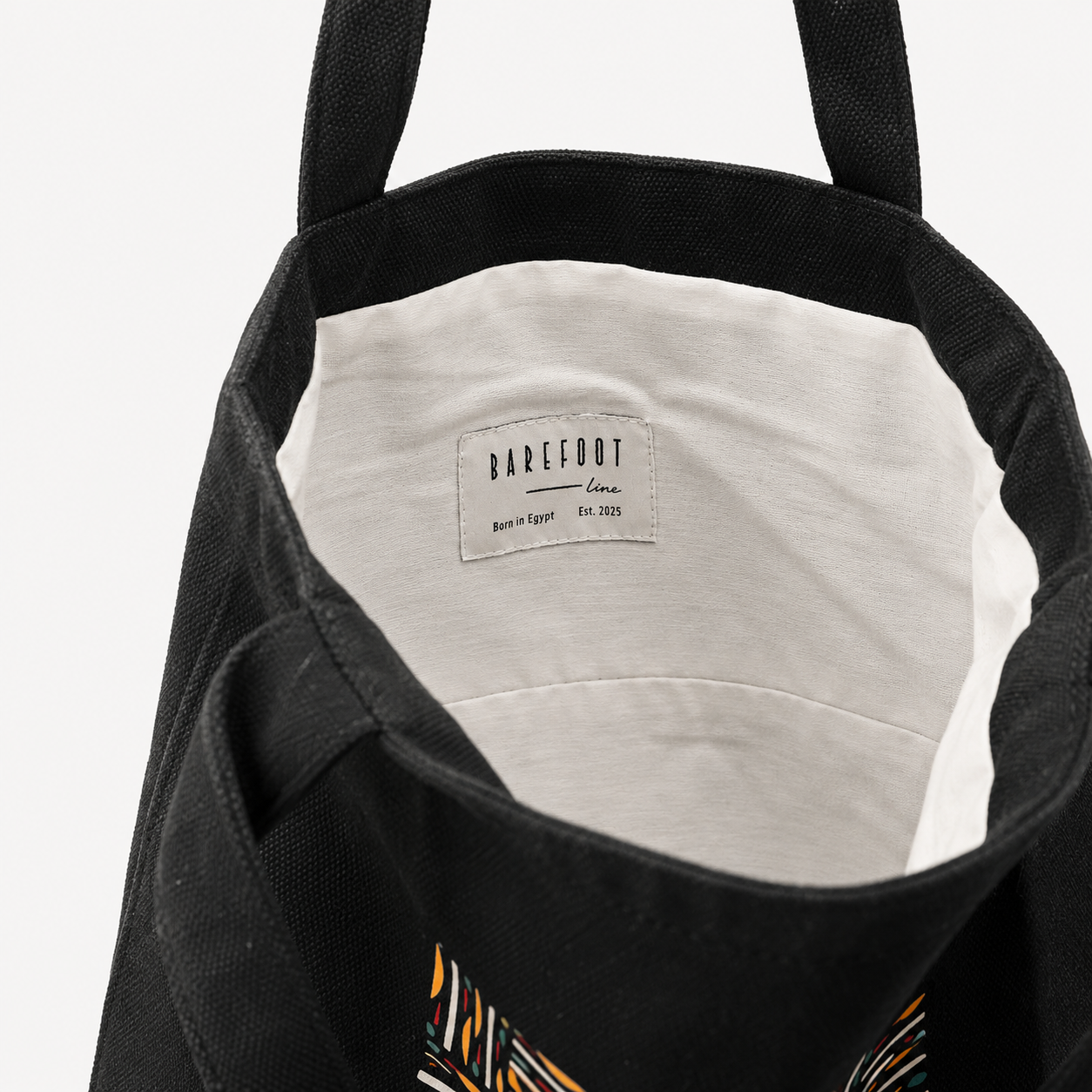 Carry States - Black "PAUSE" Tote Bag