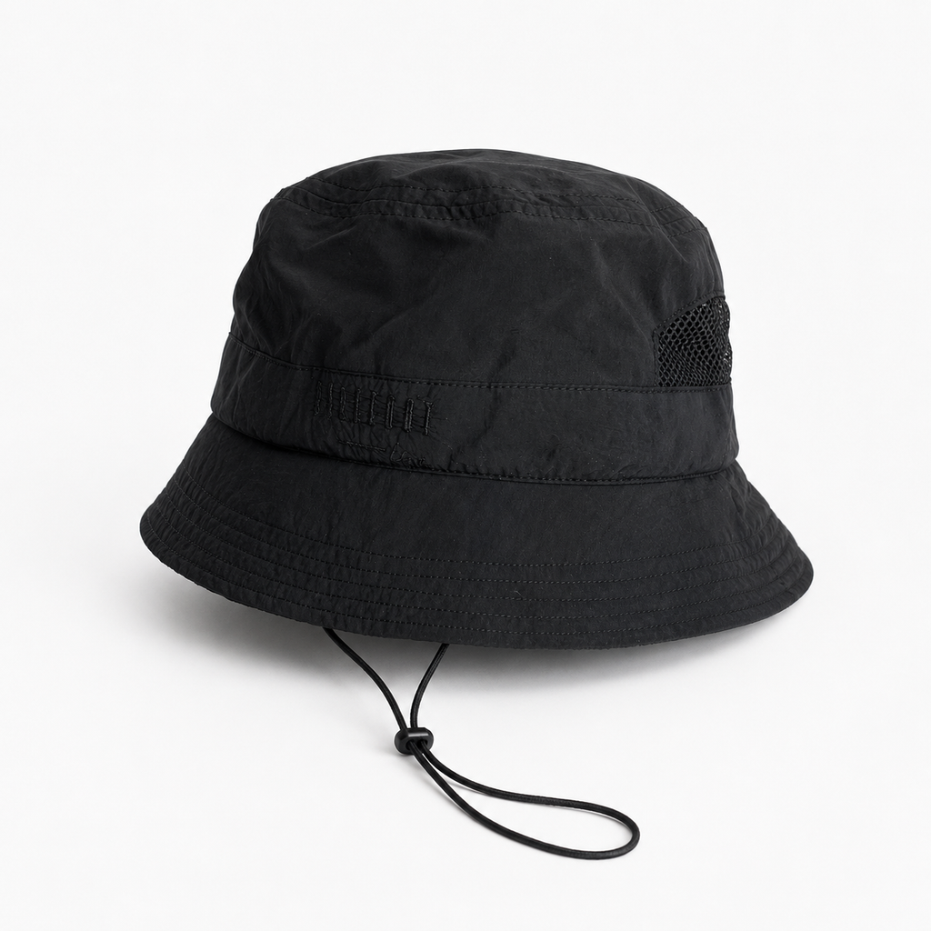 Drift Shield - Black Bucket Hat
