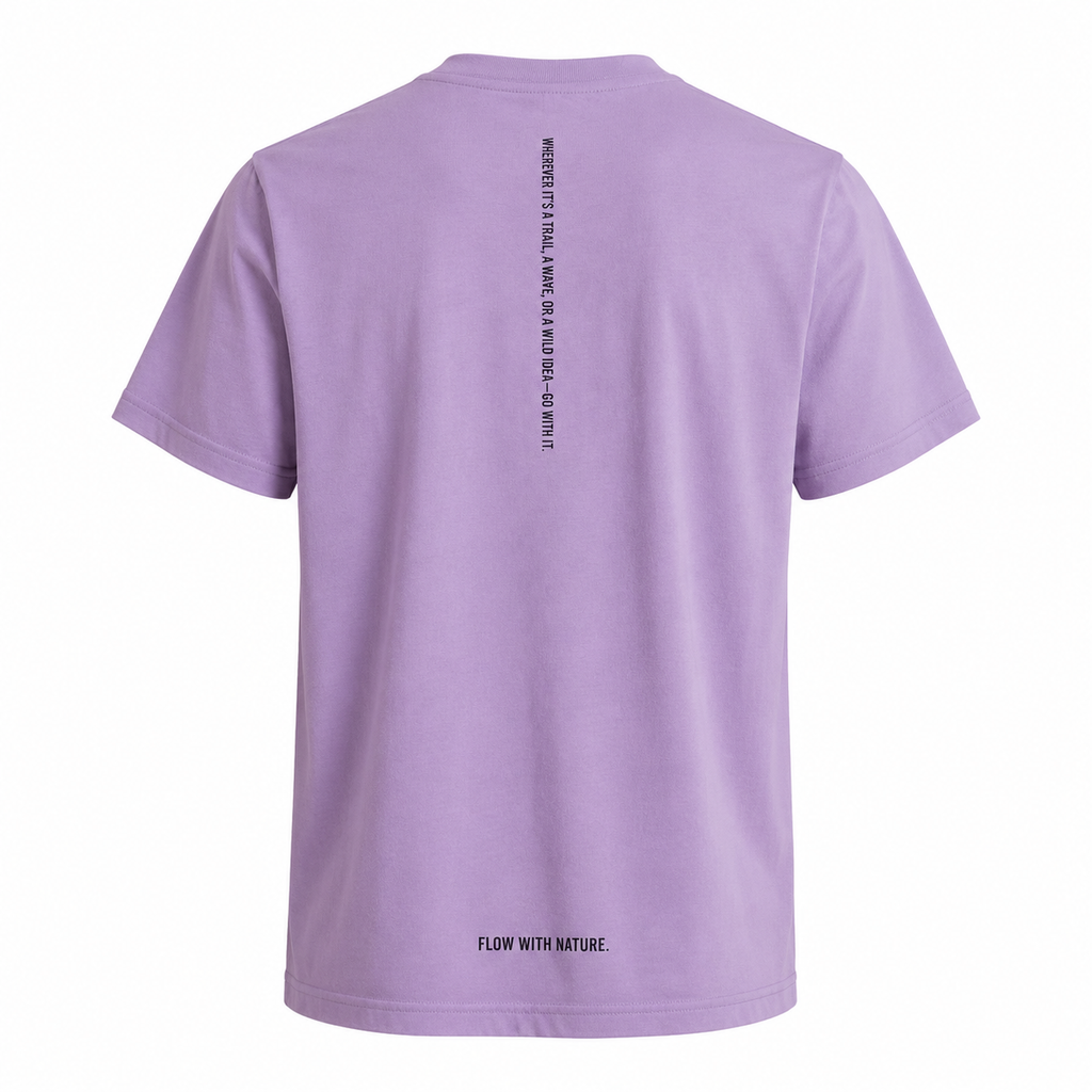 Bare Lines - Purple T-shirt