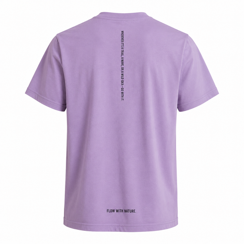 Bare Lines - Purple T-shirt