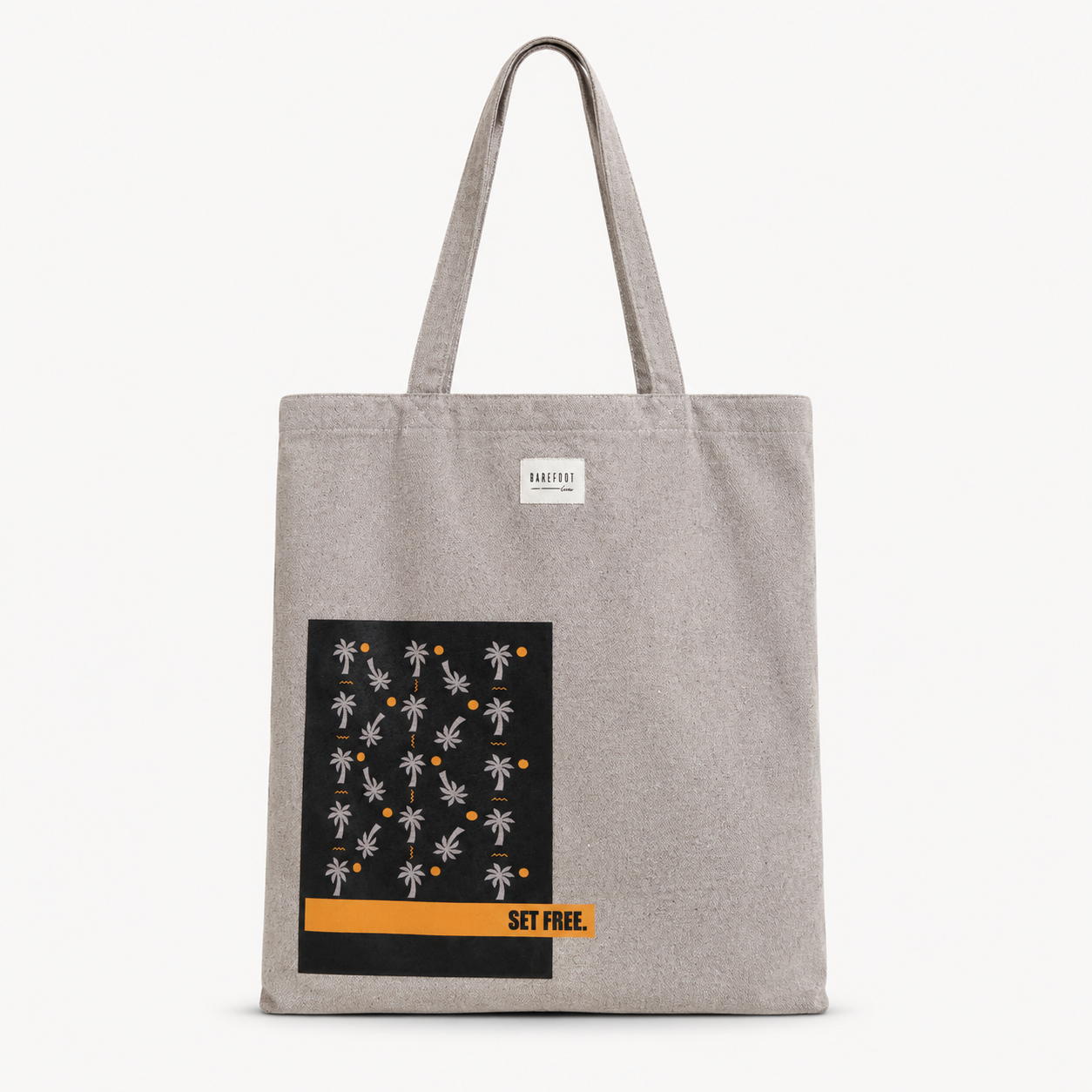 Carry States - Dark Beige "SET FREE" Tote Bag