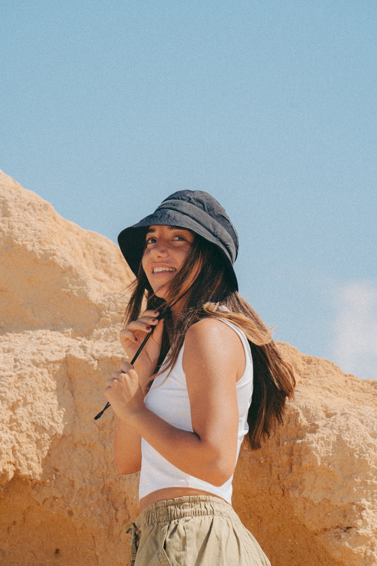 Drift Shield - Black Bucket Hat