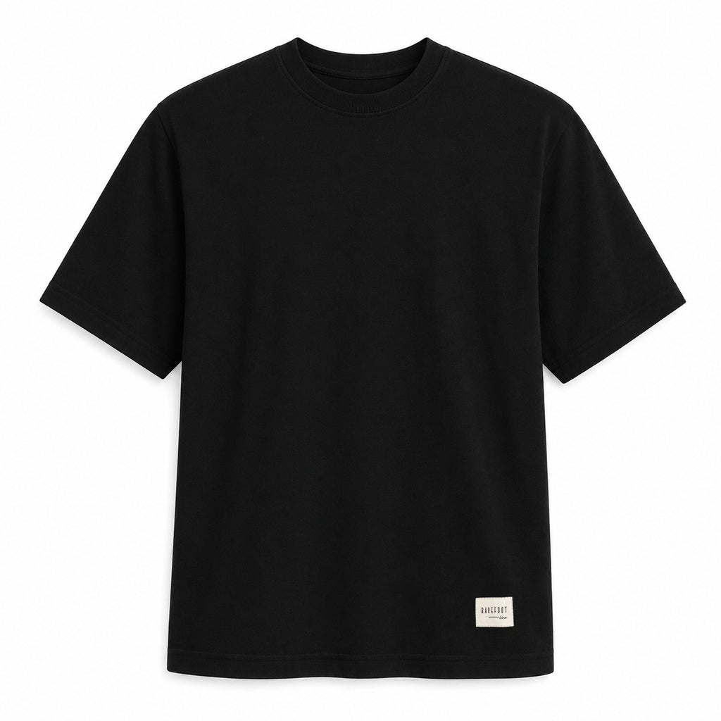 Bare Lines - Black T-shirt