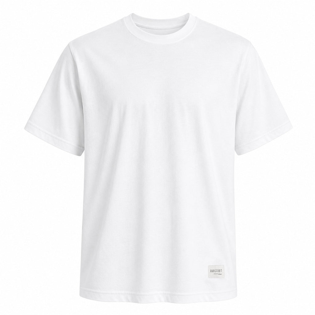 Bare Lines - White T-shirt